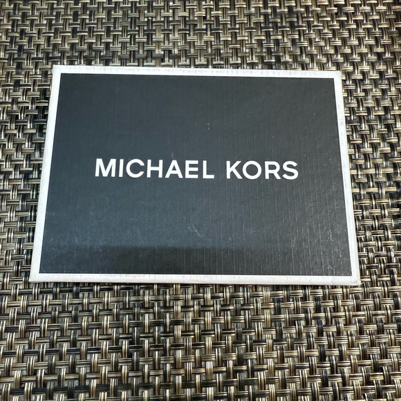 NWT Michael Kors Black Card Holder Bi Fold Soft Leather Wallet - Picture 9 of 10